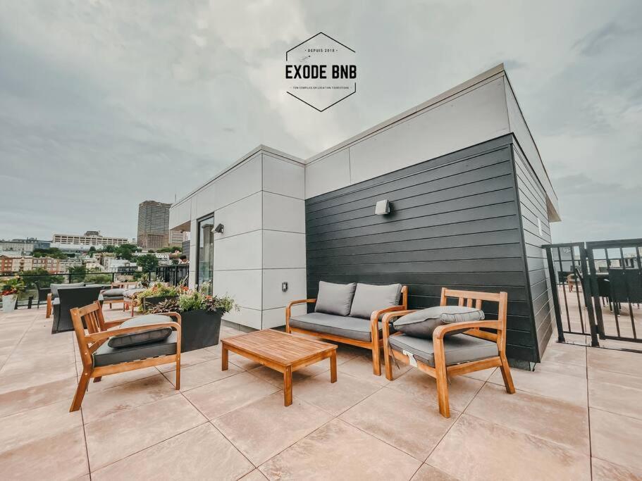 Le Rustique, Chic En Ville, Bbq/ Piscine Quebec Exteriér fotografie