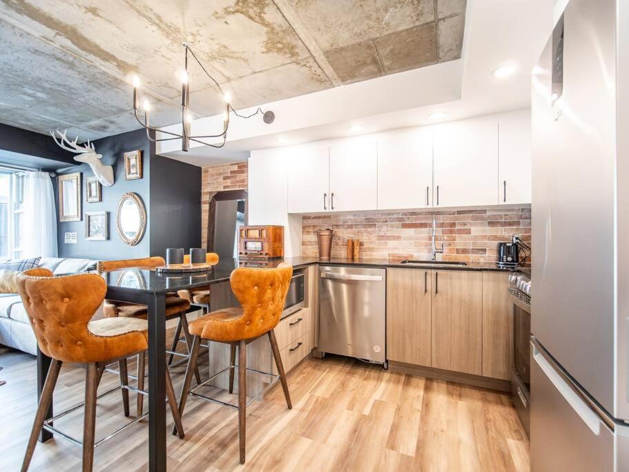 Le Rustique, Chic En Ville, Bbq/ Piscine Quebec Exteriér fotografie