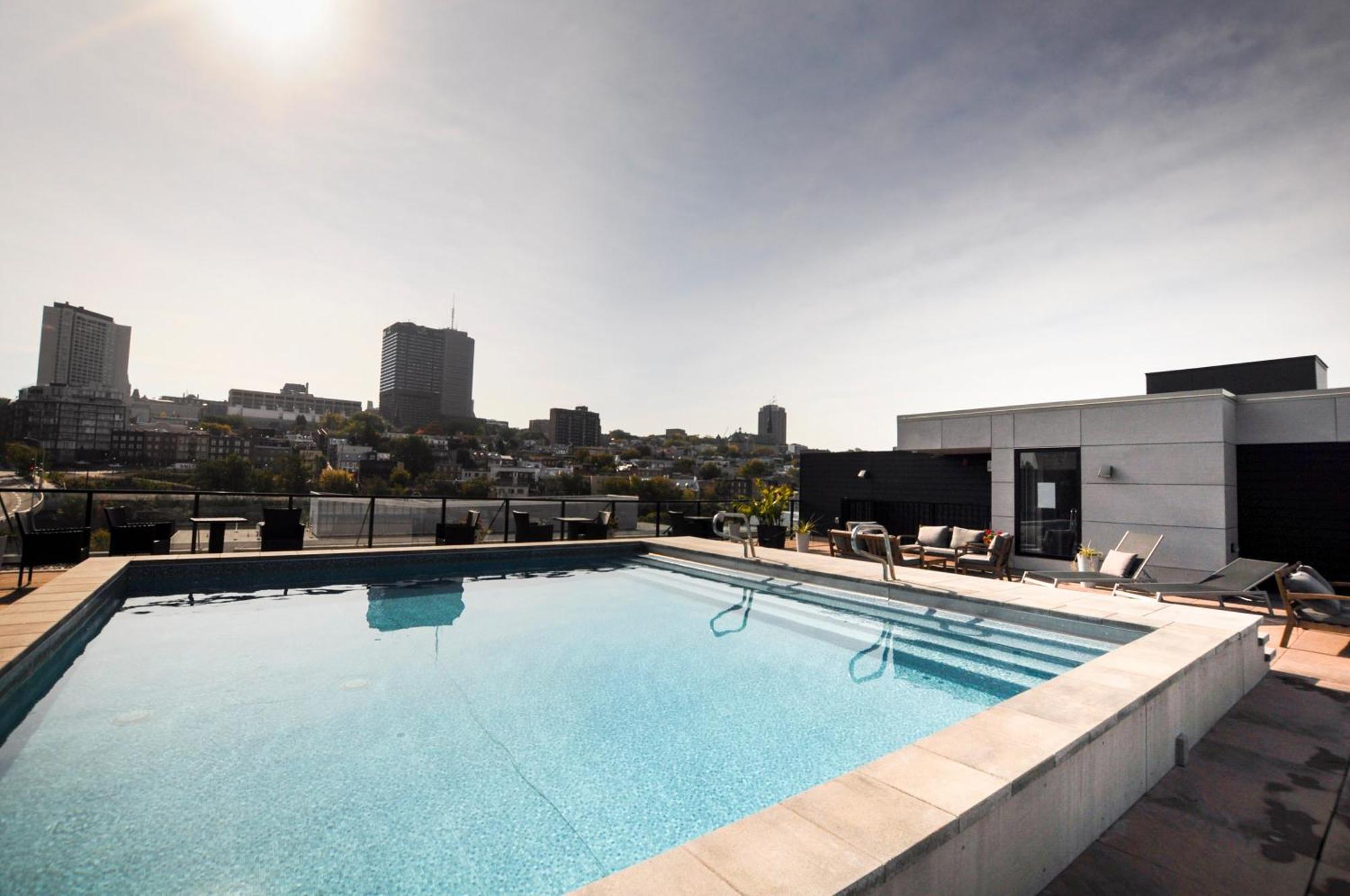 Le Rustique, Chic En Ville, Bbq/ Piscine Quebec Exteriér fotografie